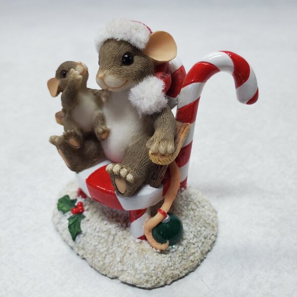 Charming Tails Secrets For Santa Figurine Christmas Collectible - Picture 2 of 10